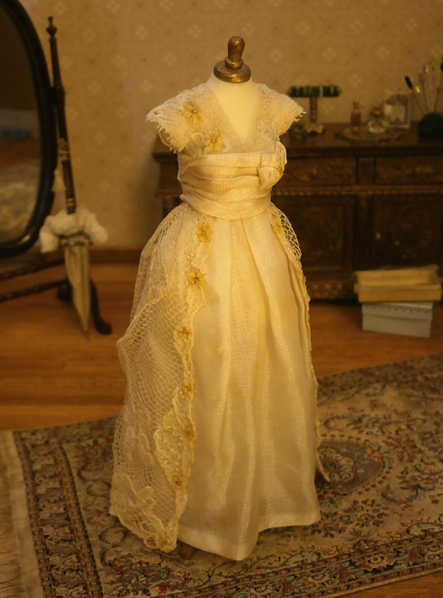Edwardian miniature dress